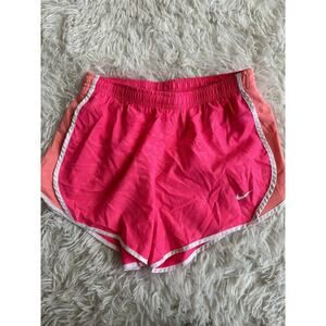 Nike Dri Fit Girls Sz. M Pink Design Classic Sport Shorts. Great Pair